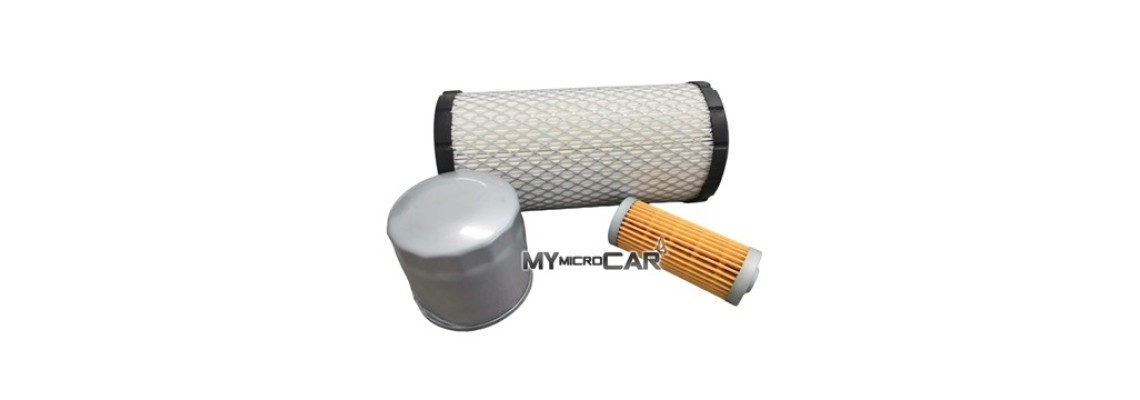 KIT FILTRI (3) - YANMAR - CHATENET - MICROCAR - JDM