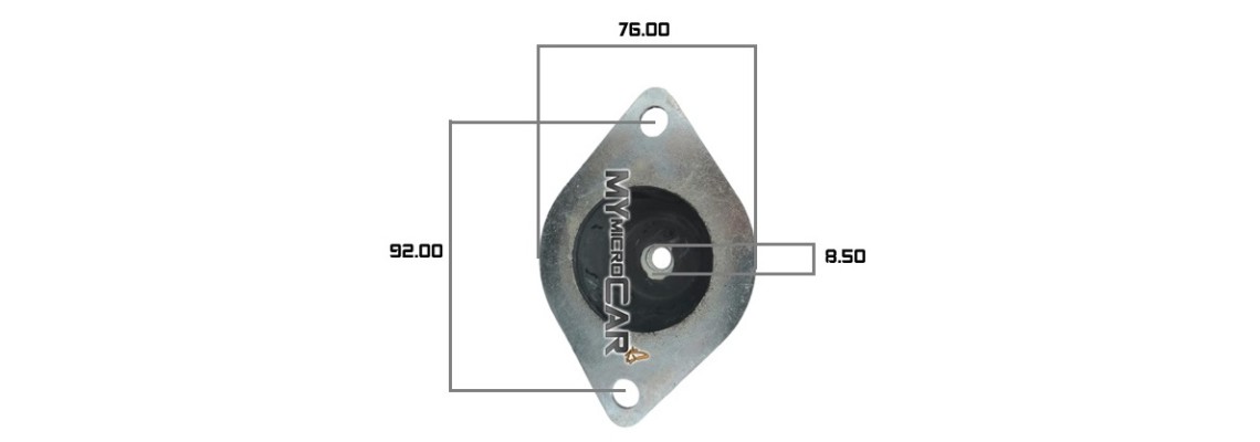 KIT SUPPORTI MOTORE ANTIVIBRANTE (3) - CASALINI - GRECAV